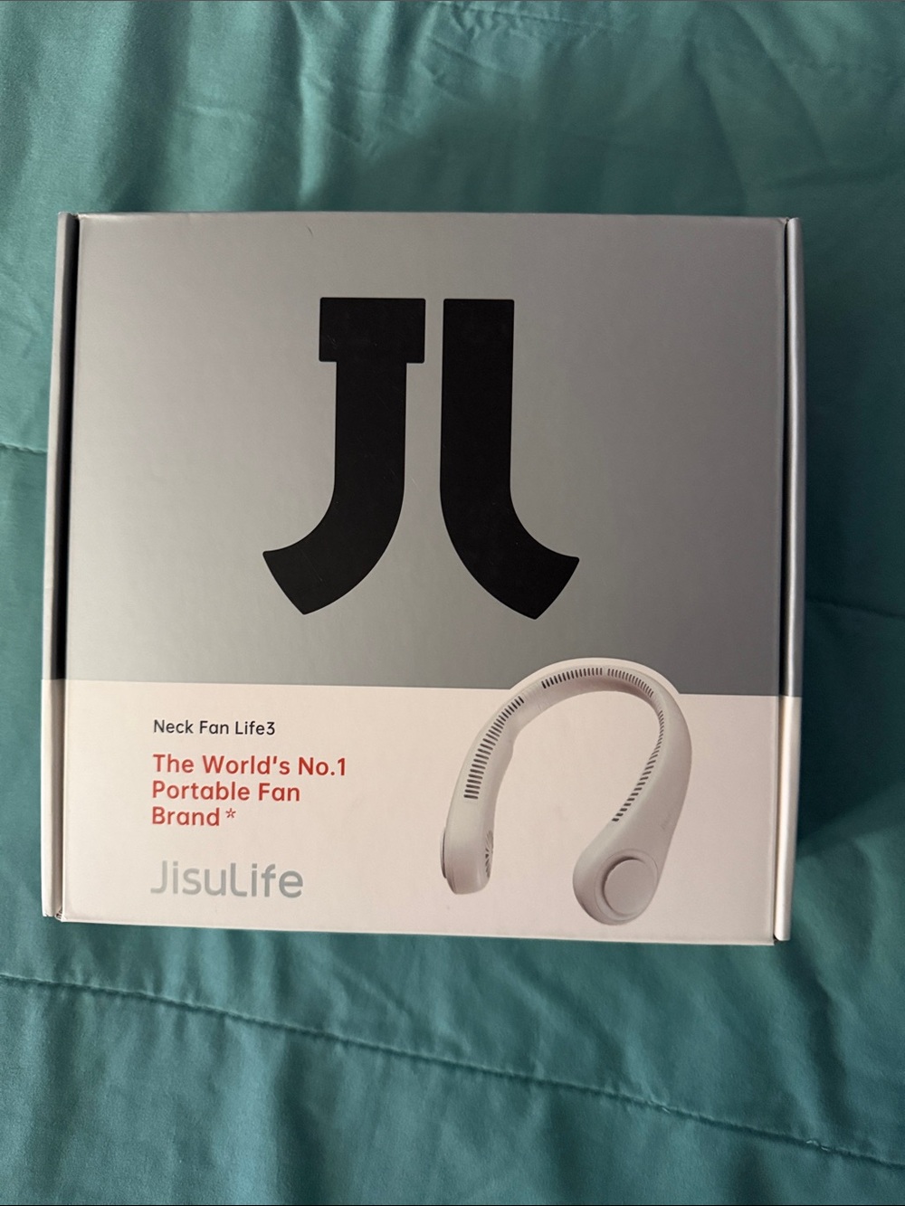 White Neck Fan Life3 – Portable Hands-Free Cooling